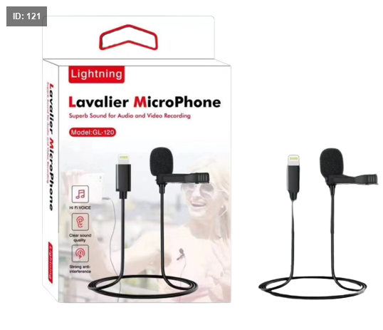Lavalier microphone 3.5 Aux GL-120